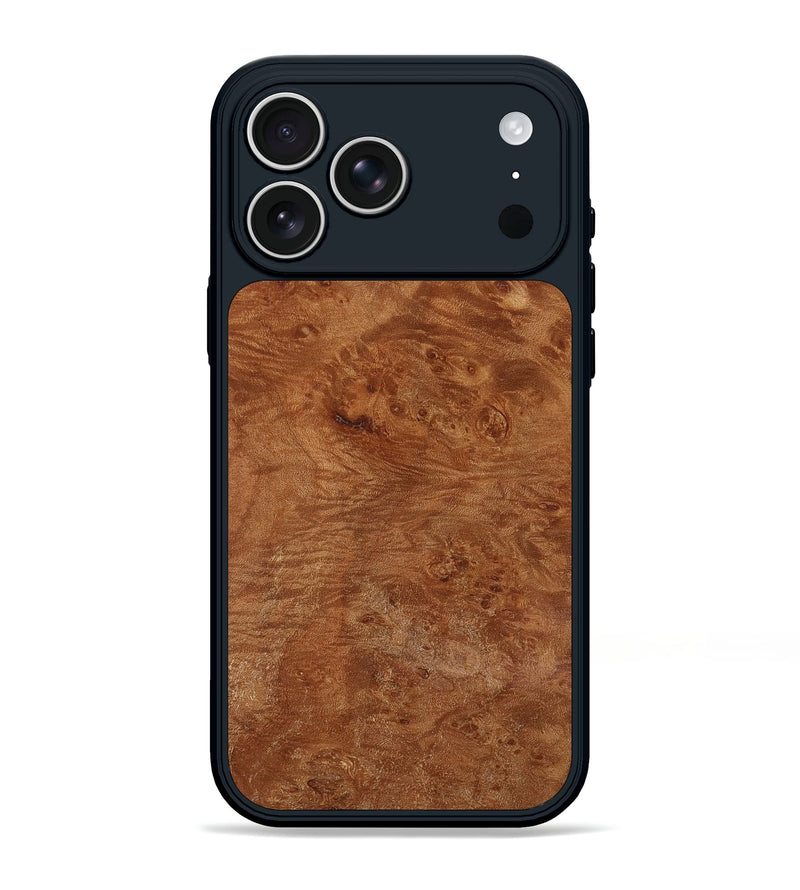 iPhone 17 Pro Max Wood Phone Case - Yadira (Wood Burl, 818496)