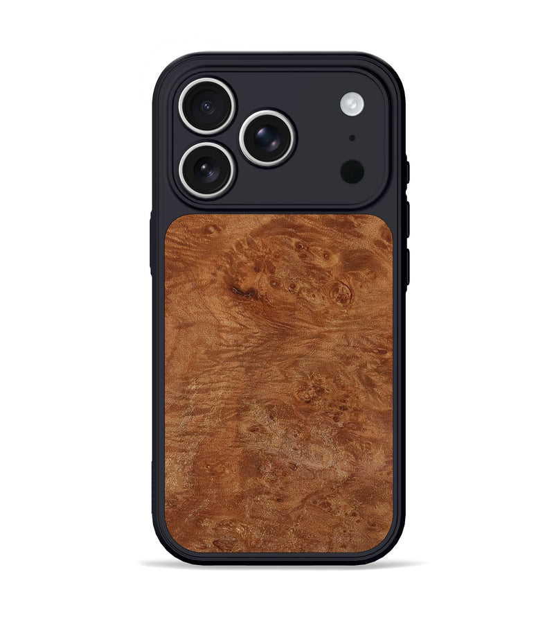 iPhone 17 Pro Wood Phone Case - Yadira (Wood Burl, 818496)