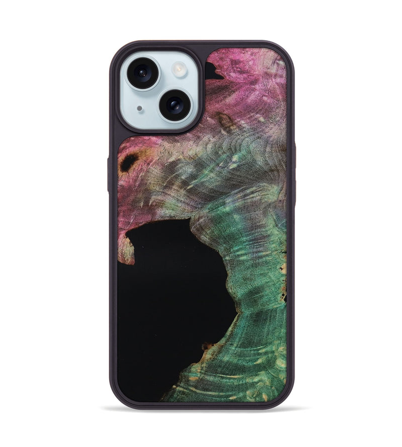 iPhone 15 Wood Phone Case - Jaxton (Wood Burl, 818497)