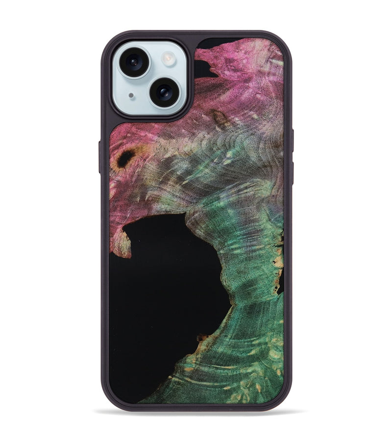 iPhone 15 Plus Wood Phone Case - Jaxton (Wood Burl, 818497)