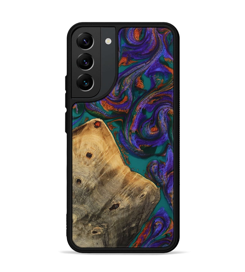 Galaxy S22 Plus Wood Phone Case - Erick (Purple, 818499)