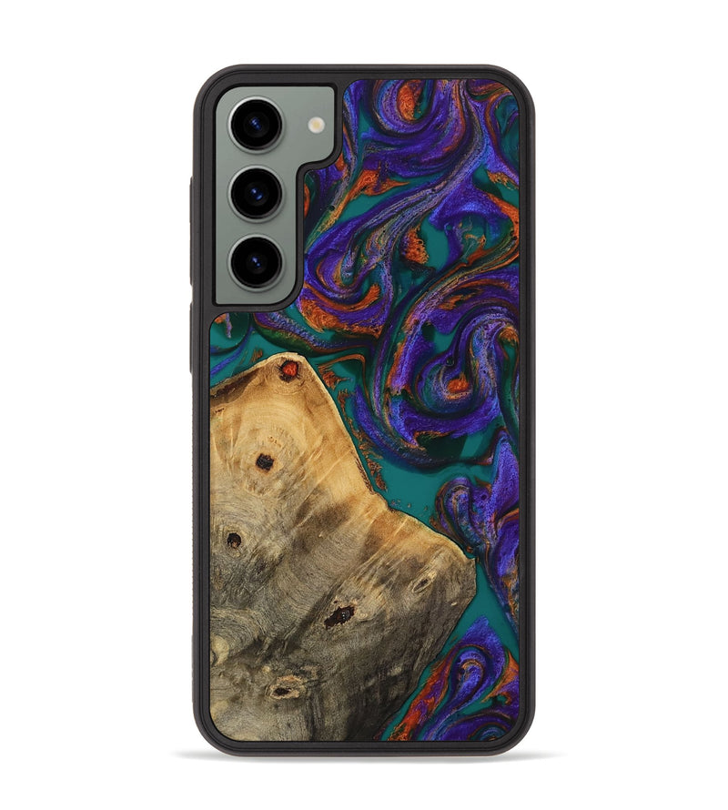Galaxy S23 Plus Wood Phone Case - Erick (Purple, 818499)