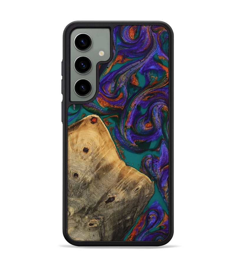 Galaxy S24 Plus Wood Phone Case - Erick (Purple, 818499)