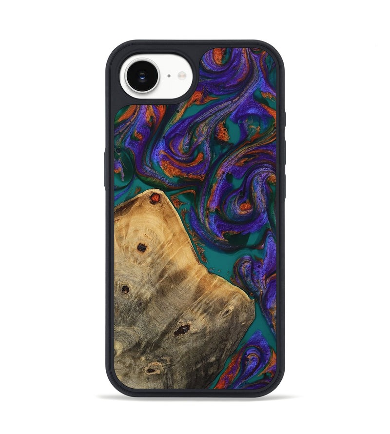 iPhone 17e Wood Phone Case - Erick (Purple, 818499)