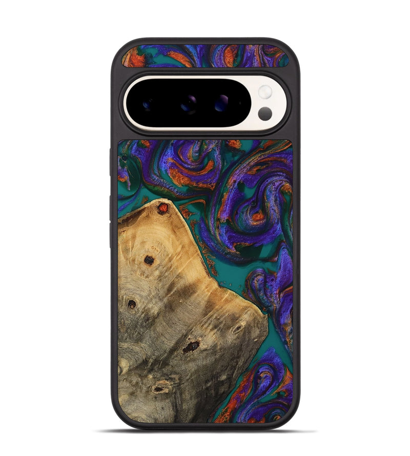 Pixel 9 Pro Wood Phone Case - Erick (Purple, 818499)