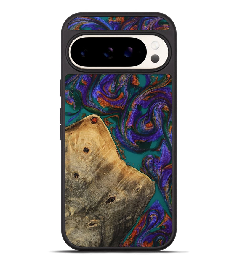 Pixel 9 Pro XL Wood Phone Case - Erick (Purple, 818499)