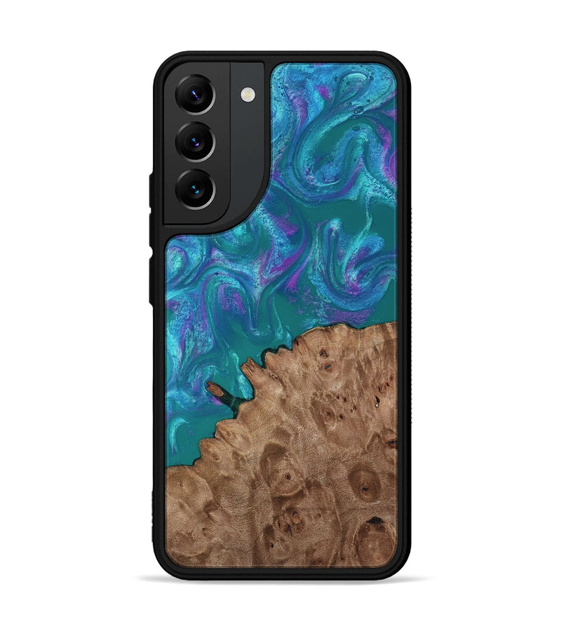 Galaxy S22 Plus Wood Phone Case - Larissa (Purple, 818501)