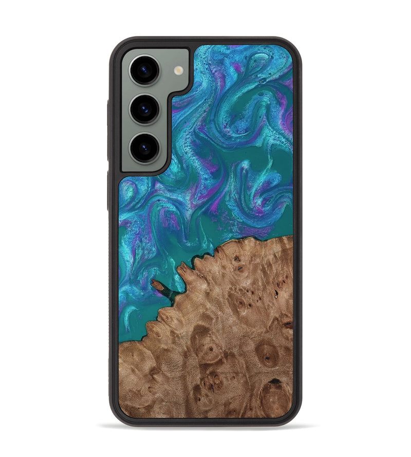 Galaxy S23 Plus Wood Phone Case - Larissa (Purple, 818501)