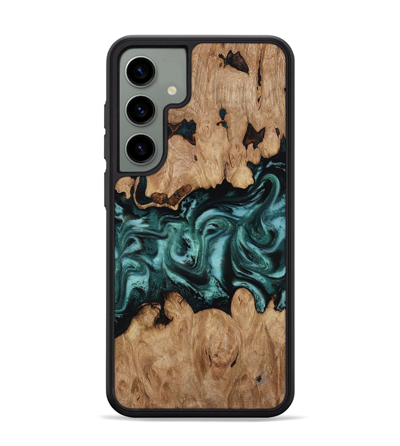 Galaxy S24 Plus Wood Phone Case - Noel (Green, 818502)
