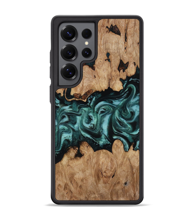 Galaxy S25 Ultra Wood Phone Case - Noel (Green, 818502)