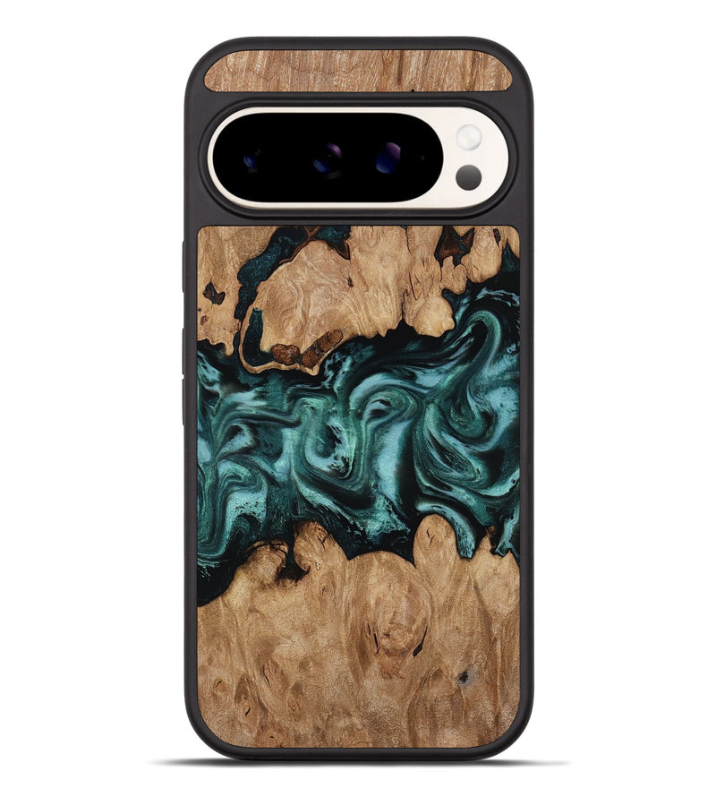 Pixel 9 Pro XL Wood Phone Case - Noel (Green, 818502)
