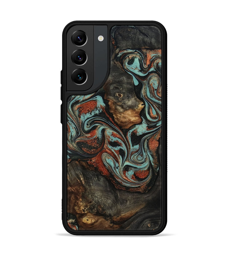 Galaxy S22 Plus Wood Phone Case - Seven (Green, 818503)