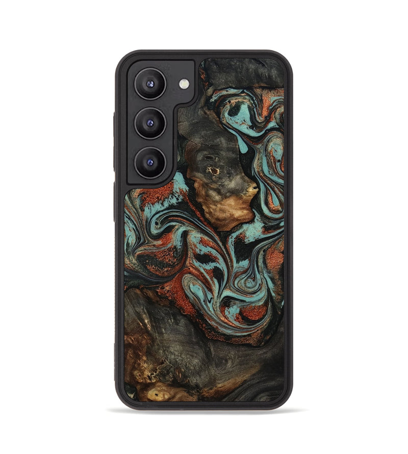 Galaxy S23 Wood Phone Case - Seven (Green, 818503)