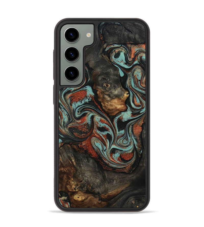 Galaxy S23 Plus Wood Phone Case - Seven (Green, 818503)