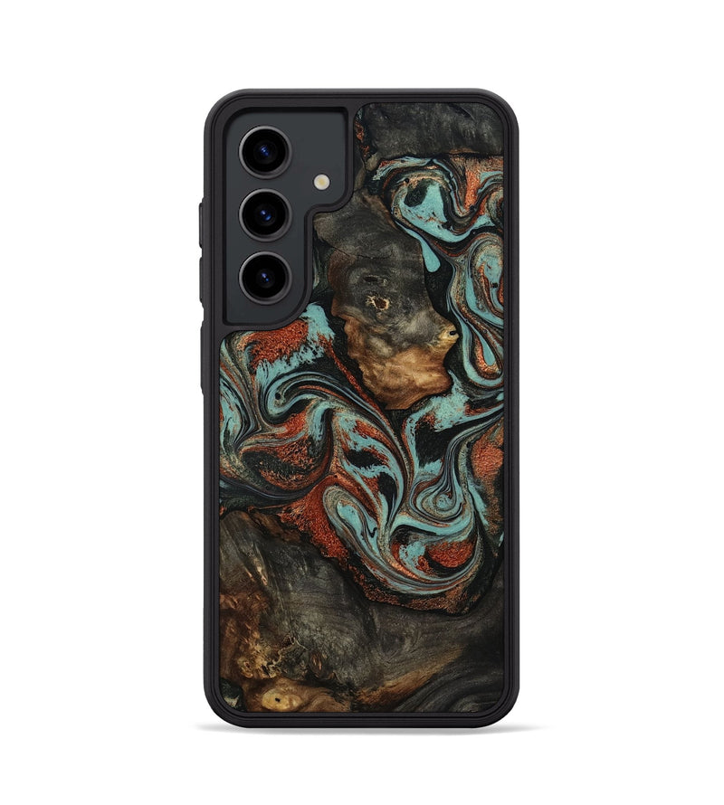 Galaxy S24 Wood Phone Case - Seven (Green, 818503)