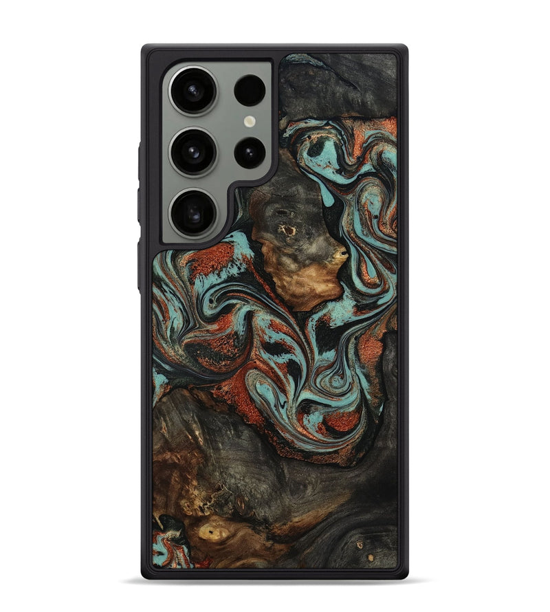 Galaxy S24 Ultra Wood Phone Case - Seven (Green, 818503)
