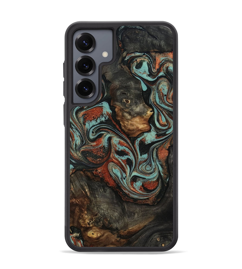 Galaxy S25 Plus Wood Phone Case - Seven (Green, 818503)
