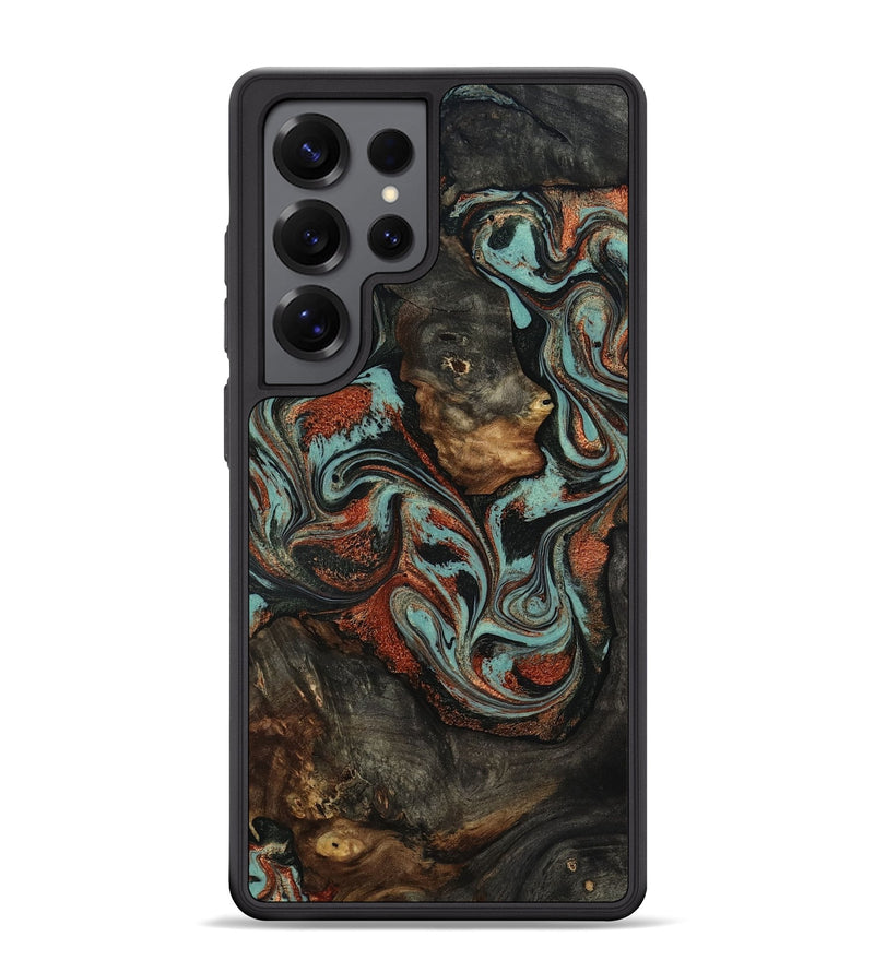 Galaxy S25 Ultra Wood Phone Case - Seven (Green, 818503)