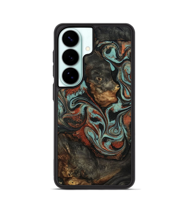 Galaxy S26 Wood Phone Case - Seven (Green, 818503)