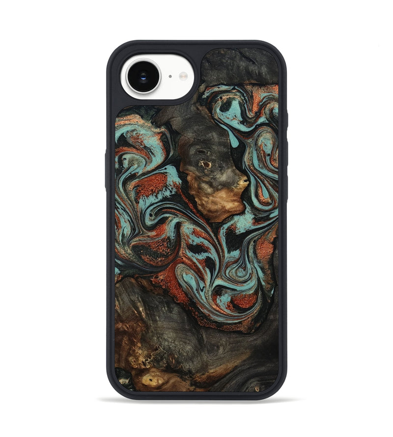 iPhone 16e Wood Phone Case - Seven (Green, 818503)