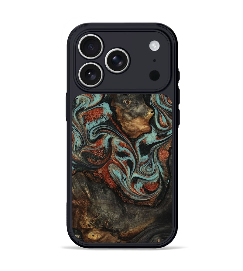 iPhone 17 Pro Wood Phone Case - Seven (Green, 818503)