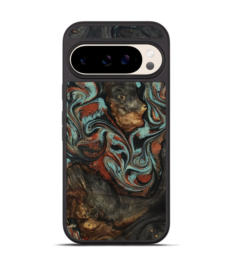 Pixel 10 Wood Phone Case - Seven (Green, 818503)