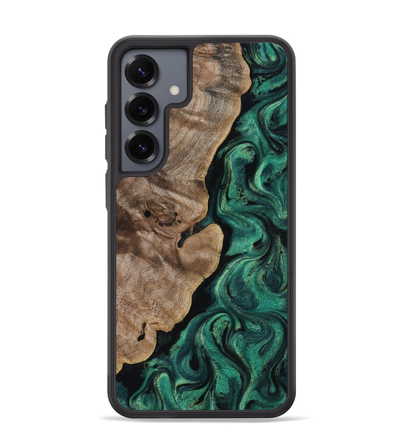 Galaxy S25 Plus Wood Phone Case - Dina (Green, 818504)