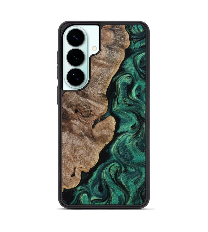 Galaxy S26 Plus Wood Phone Case - Dina (Green, 818504)