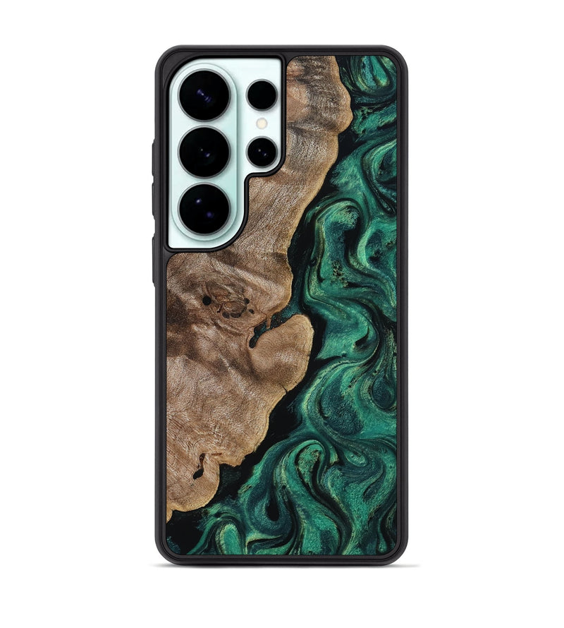 Galaxy S26 Ultra Wood Phone Case - Dina (Green, 818504)