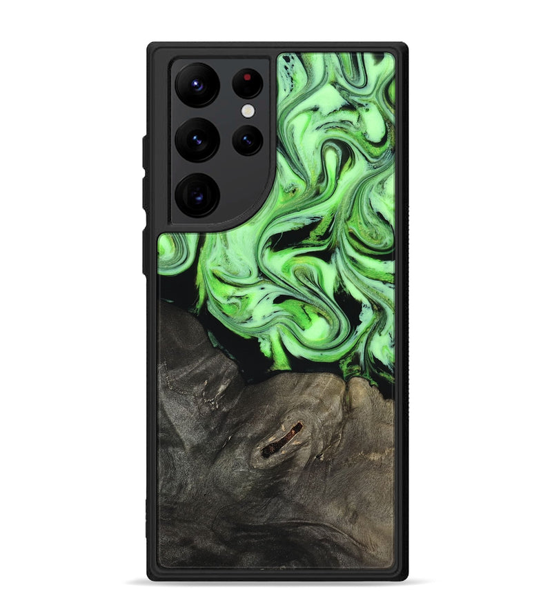 Galaxy S22 Ultra Wood Phone Case - Alayah (Neon, 818505)