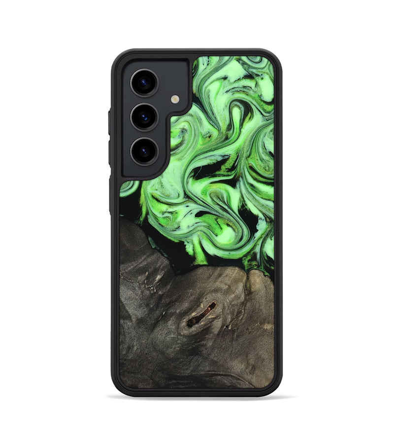 Galaxy S24 Wood Phone Case - Alayah (Neon, 818505)