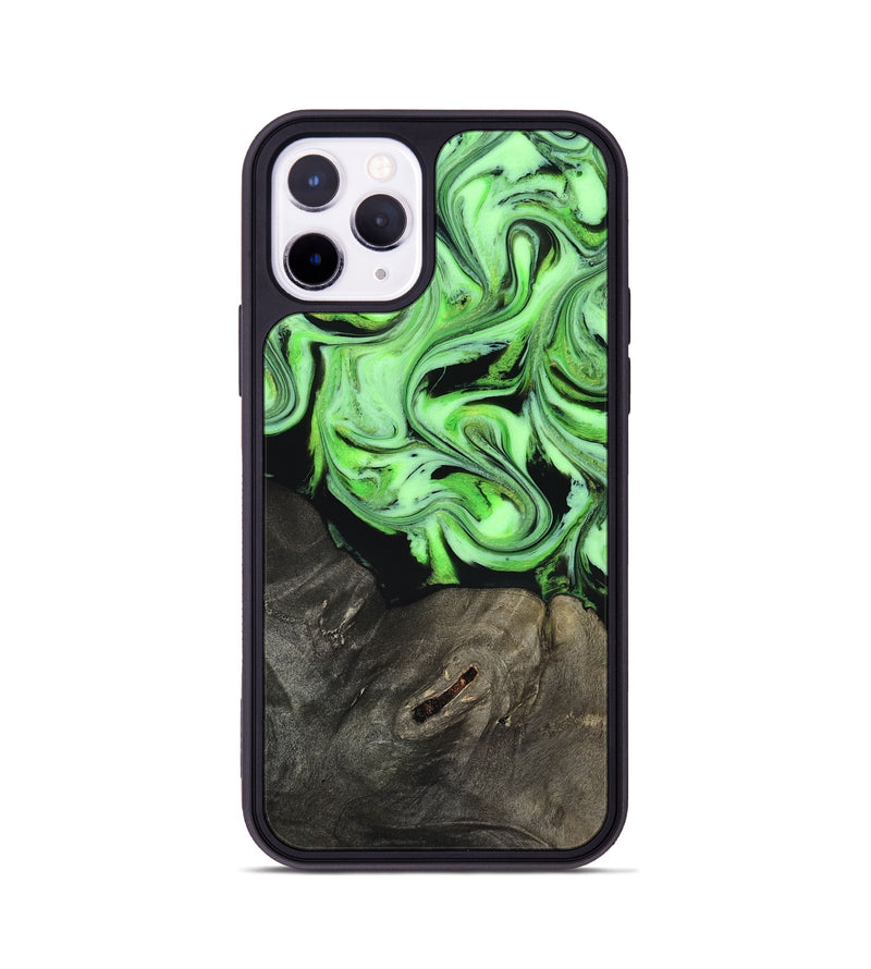 iPhone 11 Pro Wood Phone Case - Alayah (Neon, 818505)