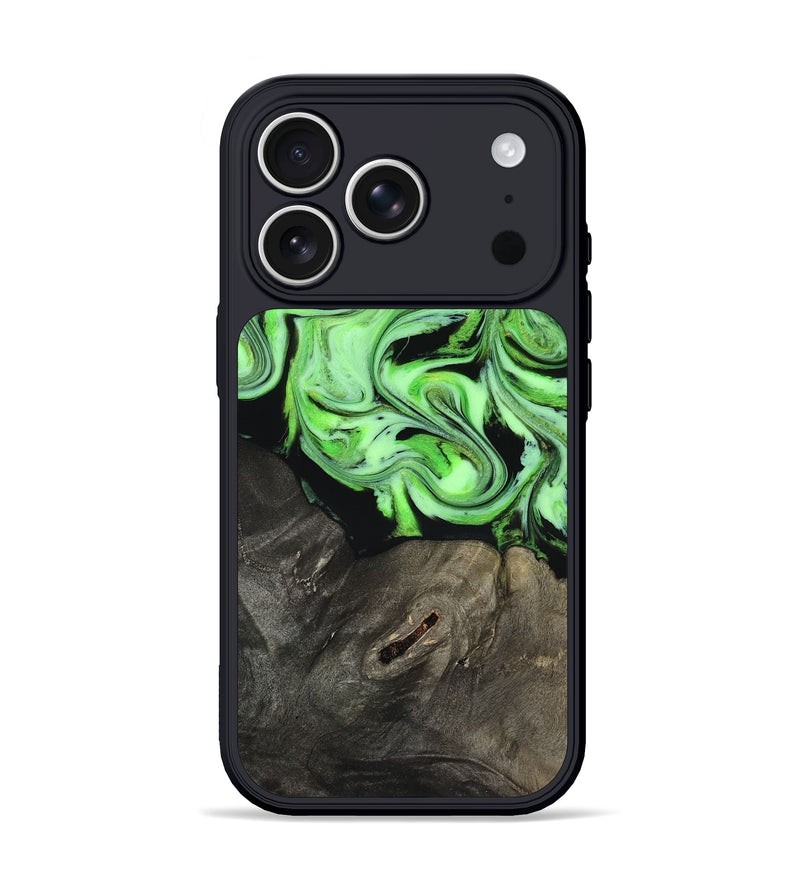 iPhone 17 Pro Wood Phone Case - Alayah (Neon, 818505)