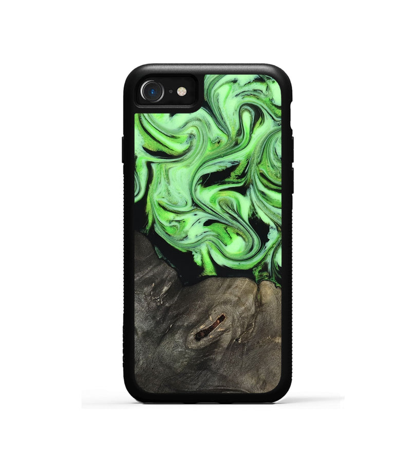 iPhone SE Wood Phone Case - Alayah (Neon, 818505)