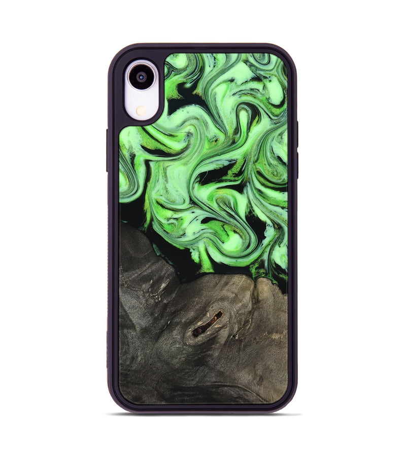 iPhone Xr Wood Phone Case - Alayah (Neon, 818505)
