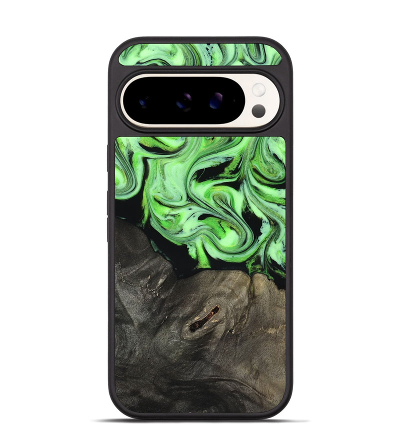 Pixel 9 Wood Phone Case - Alayah (Neon, 818505)