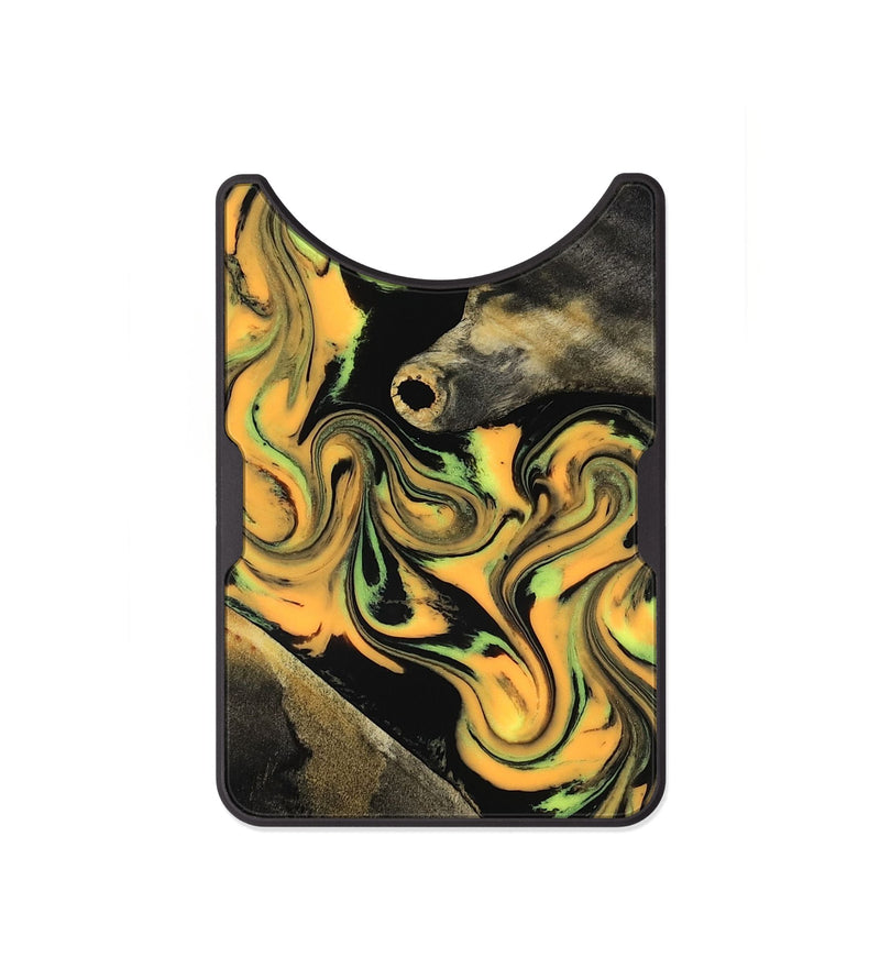 Alloy Wood Wallet - Ruthann (Neon, 818509)