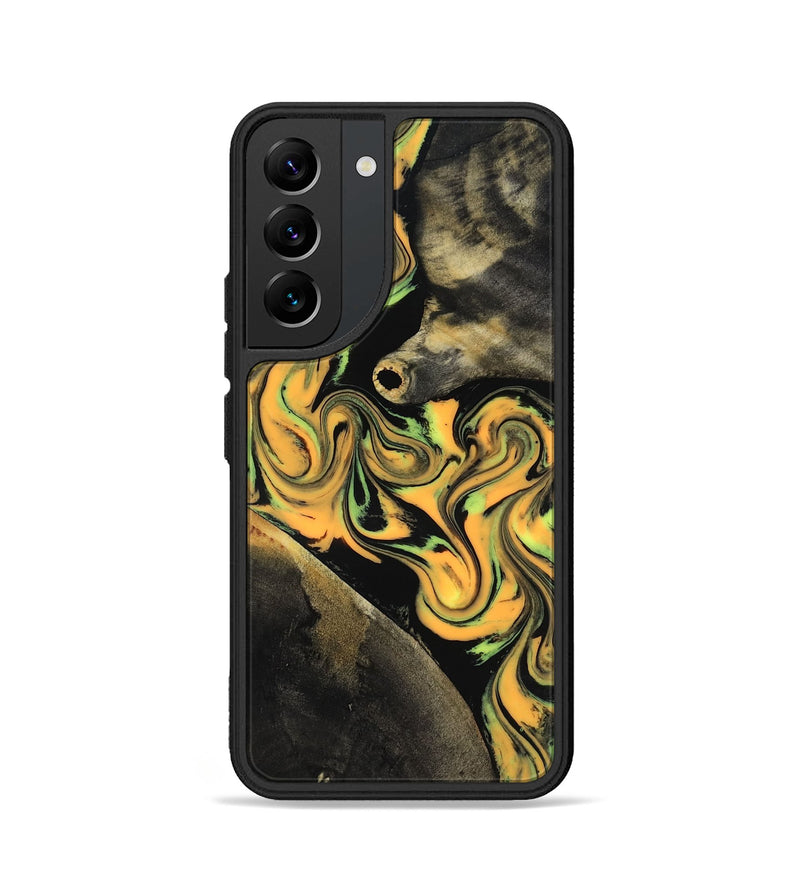 Galaxy S22 Wood Phone Case - Ruthann (Neon, 818509)