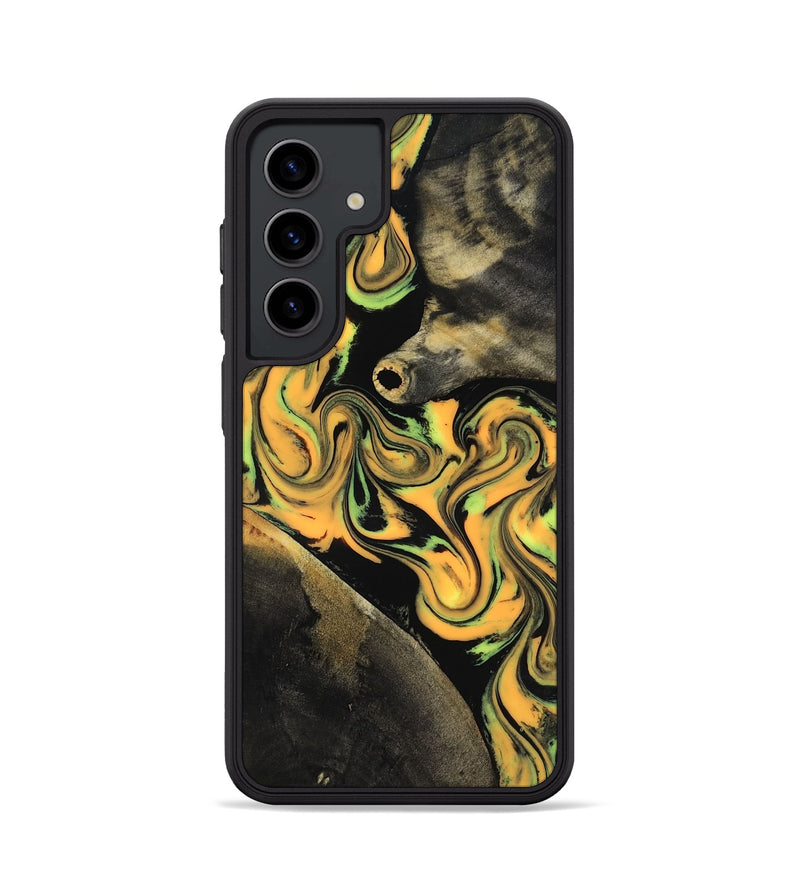 Galaxy S24 Wood Phone Case - Ruthann (Neon, 818509)