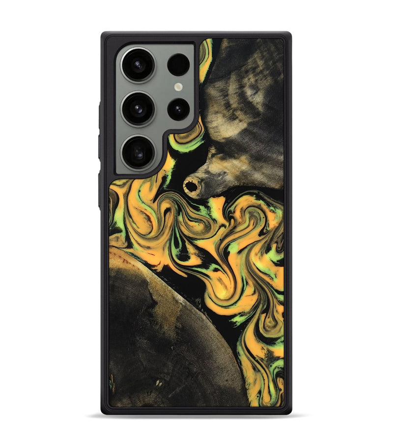 Galaxy S24 Ultra Wood Phone Case - Ruthann (Neon, 818509)