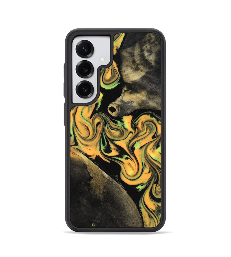 Galaxy S25 Wood Phone Case - Ruthann (Neon, 818509)