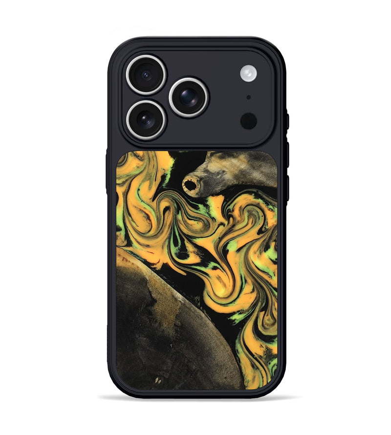 iPhone 17 Pro Wood Phone Case - Ruthann (Neon, 818509)