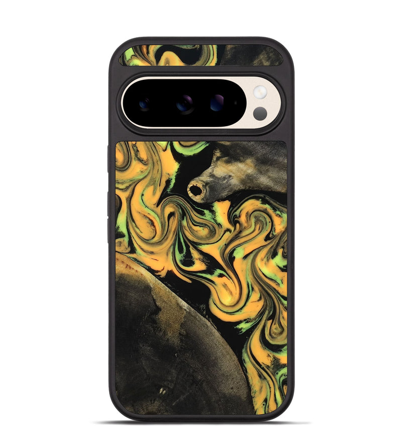 Pixel 10 Wood Phone Case - Ruthann (Neon, 818509)