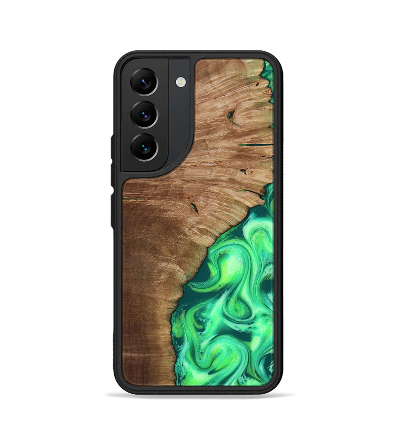 Galaxy S22 Wood Phone Case - Musa (Neon, 818510)