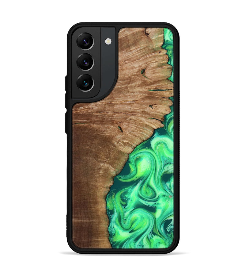 Galaxy S22 Plus Wood Phone Case - Musa (Neon, 818510)