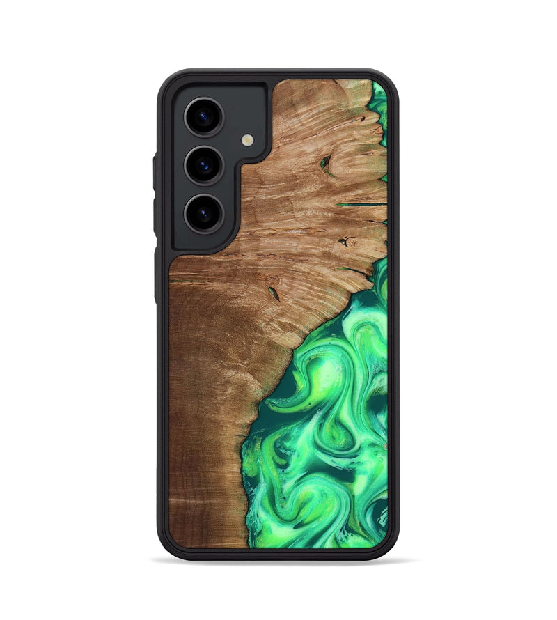 Galaxy S24 Wood Phone Case - Musa (Neon, 818510)