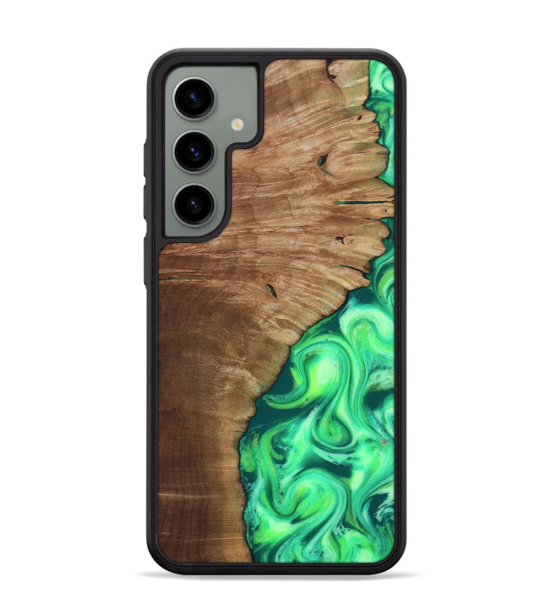 Galaxy S24 Plus Wood Phone Case - Musa (Neon, 818510)