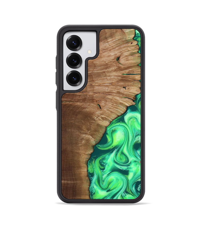 Galaxy S25 Wood Phone Case - Musa (Neon, 818510)