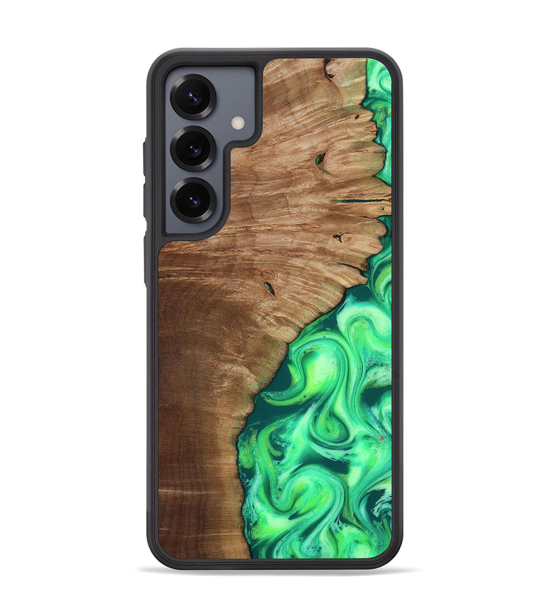 Galaxy S25 Plus Wood Phone Case - Musa (Neon, 818510)