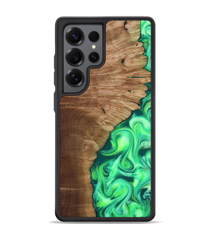 Galaxy S25 Ultra Wood Phone Case - Musa (Neon, 818510)